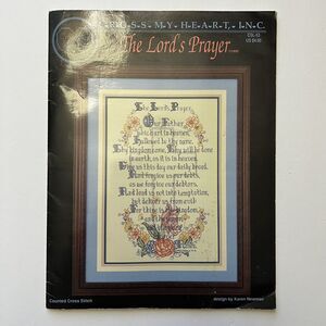 Cross My Heart The Lords Prayer Cross Stitch Pattern CSL 53 By Karen Newman
